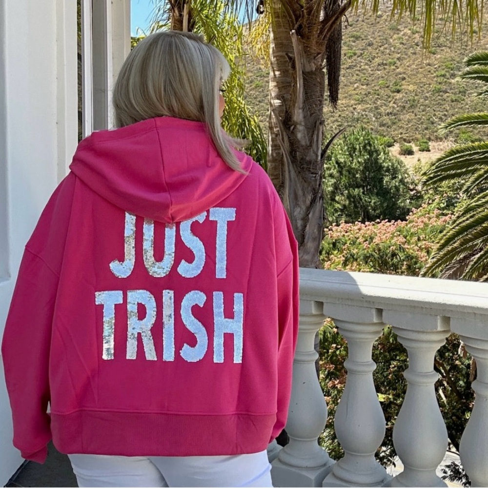 Just Trish Oversized Hoodie -NWT